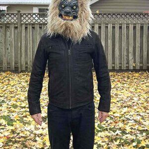 Danier Mens Leather Jacket MEDIUM MENS